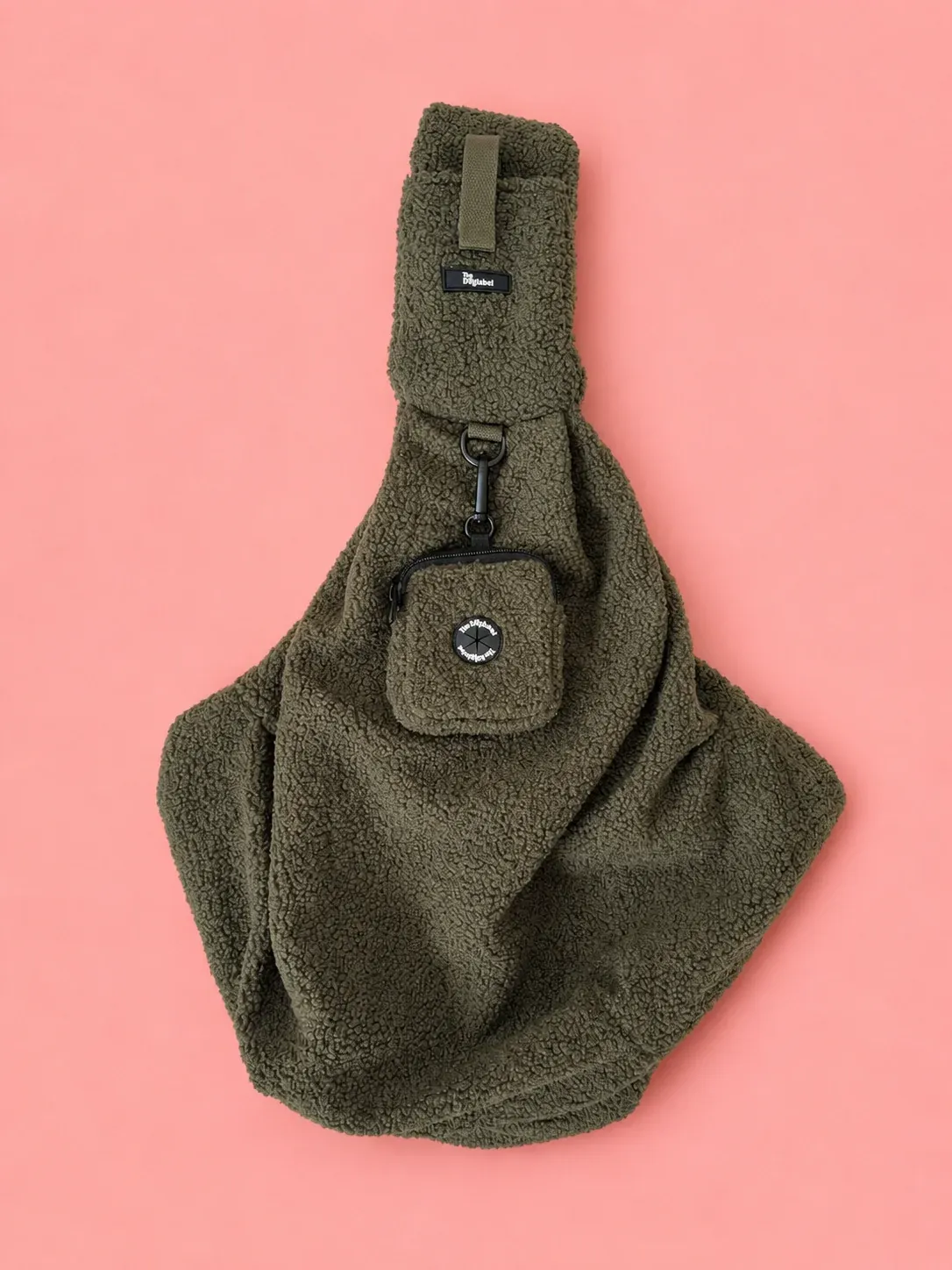 The Dog Label - Teddy Bag - Groen The Dog Label - Teddy Bag - Groen