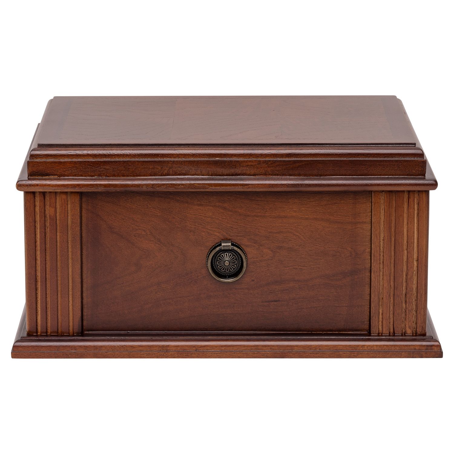 Amalfi Humidor – Walnut Ash Burl – 60–105 Count