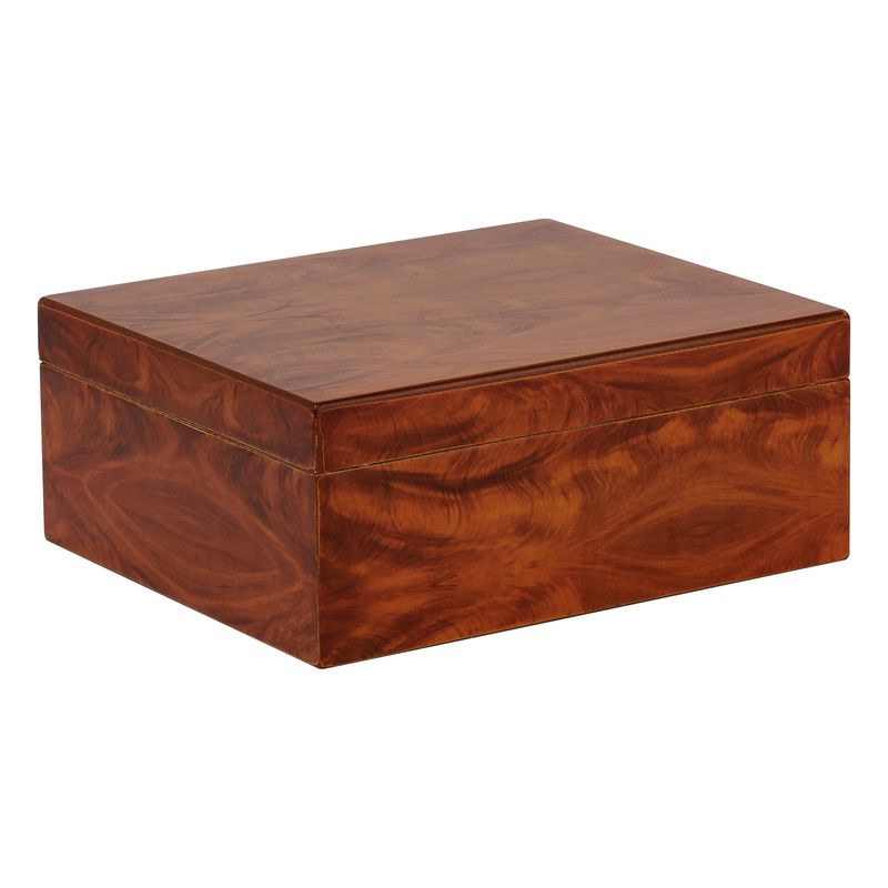 Éclat Humidor – 30 to 60 Cigar Capacity – Burl Finish