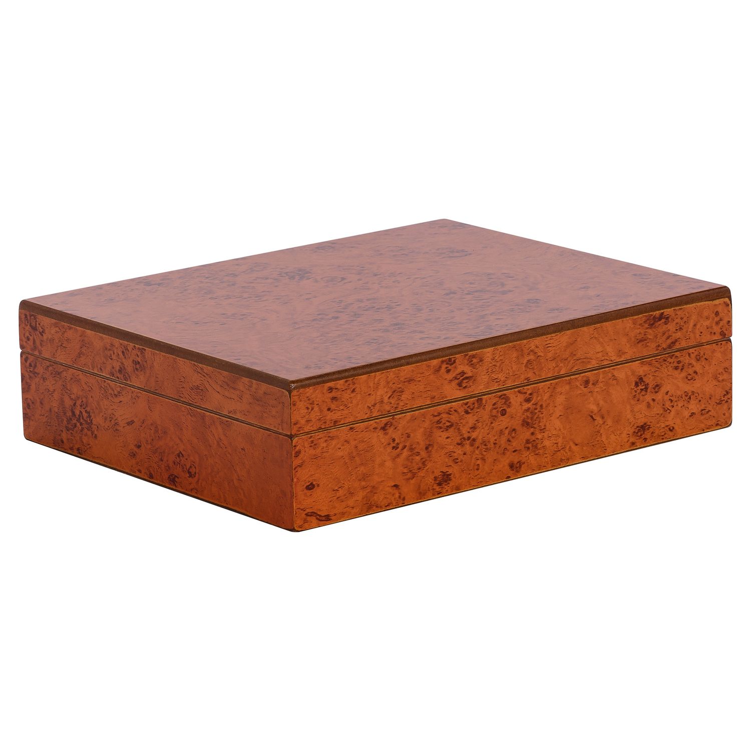 Traveler 20 Humidor – Burl Finish – 20 to 30 Cigar Capacity