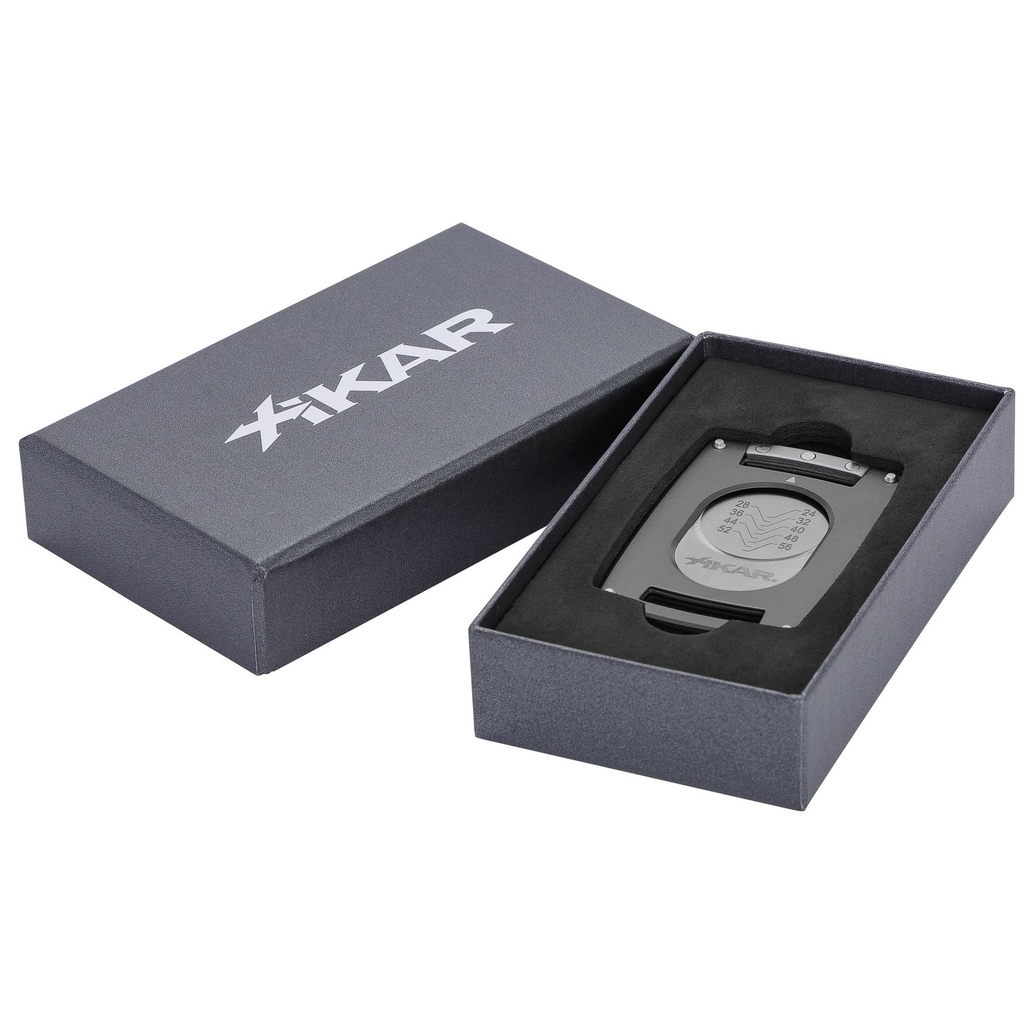 Xikar – Ultra Slim Cutter (70 Ring Gauge), Colour: Gunmetal
