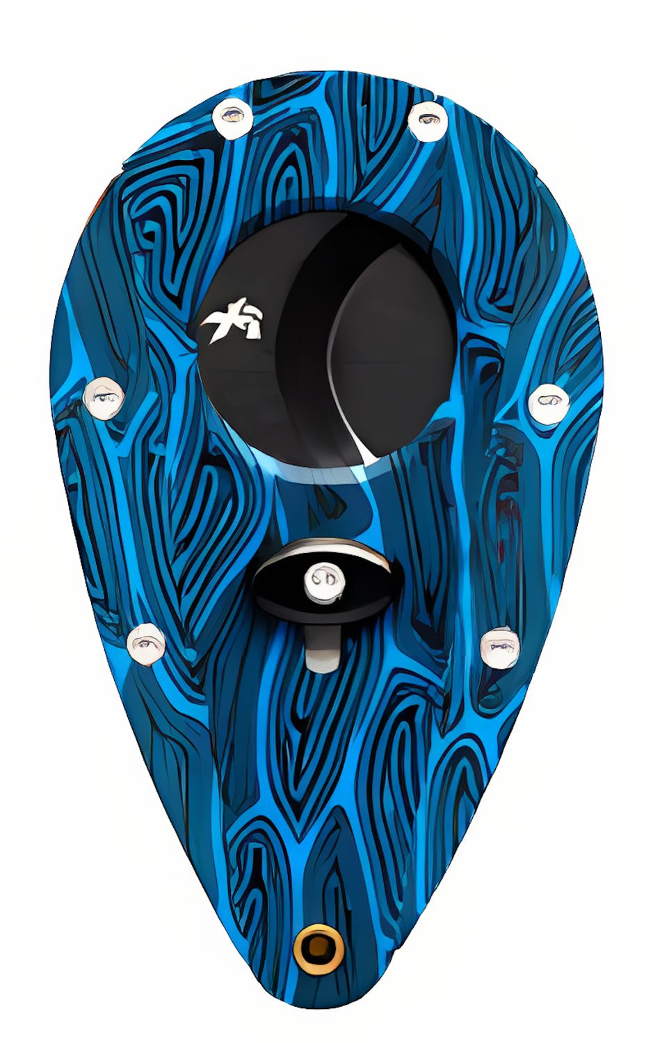 Xikar – XI1 G10 Double Guillotine Cutter, Colour: Blue