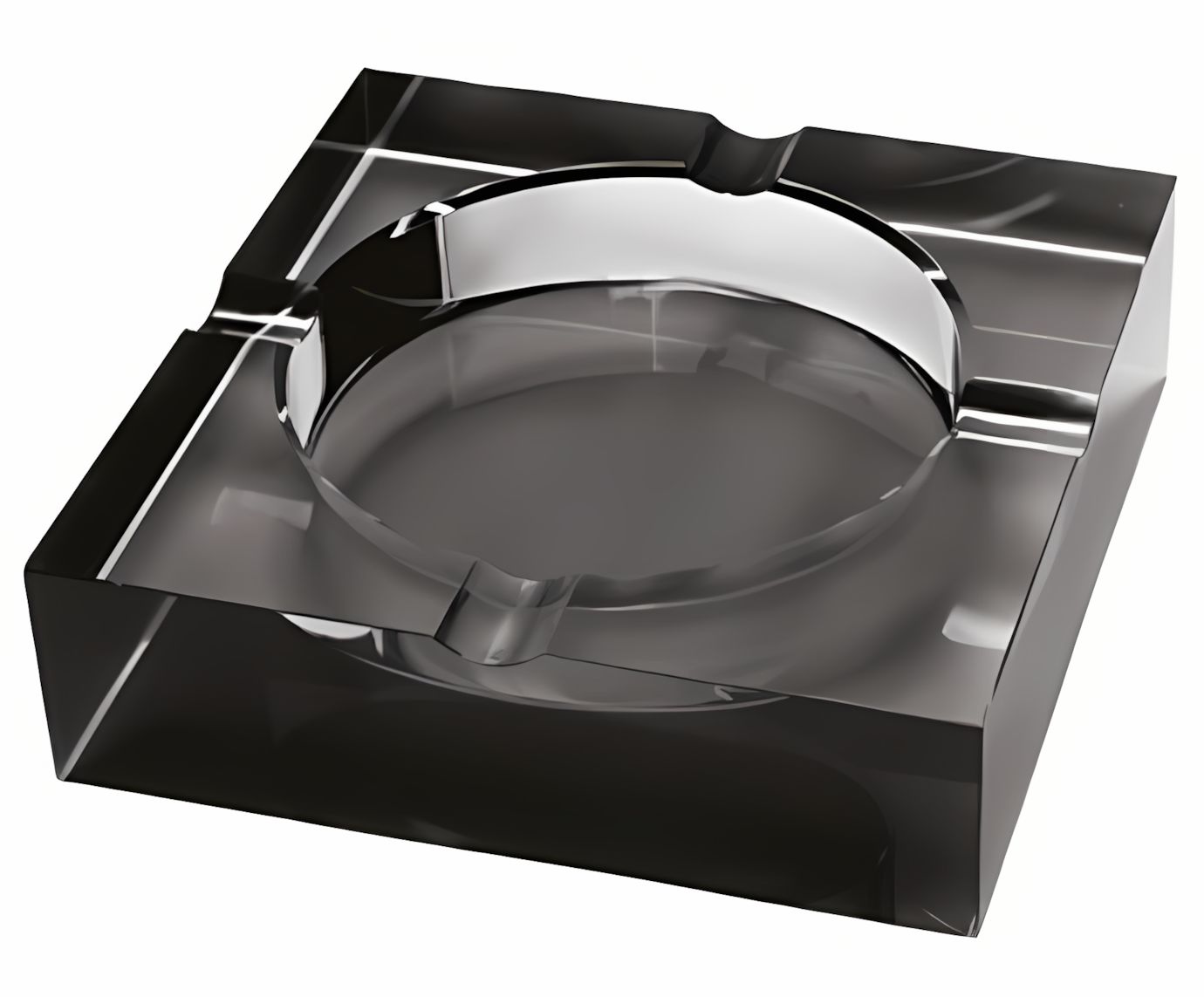 Black Crystal Cigar Ashtray