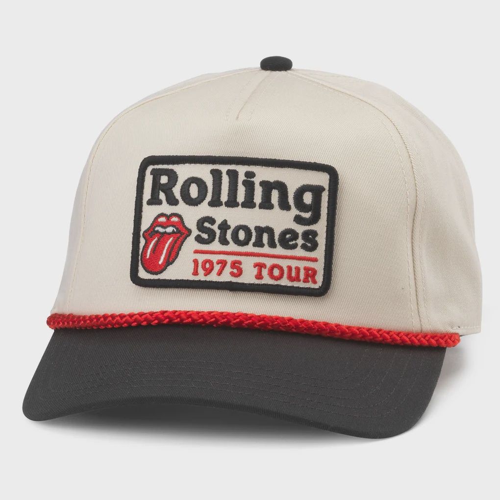 rolling stones 1975 tour hat