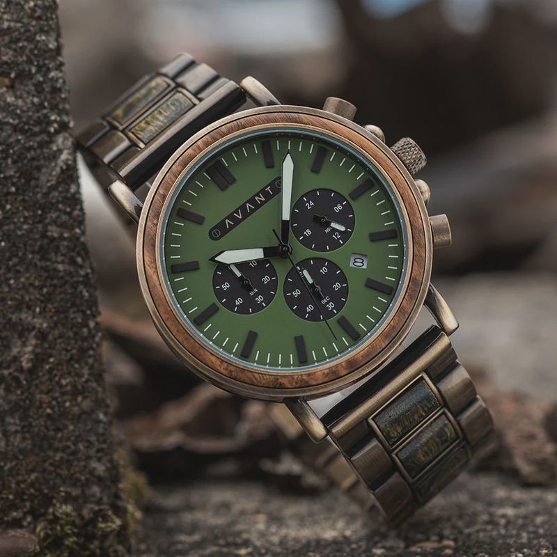 explorer s vintage brass mens watch