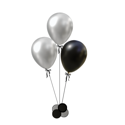 Custom Helium Bouquet 11"