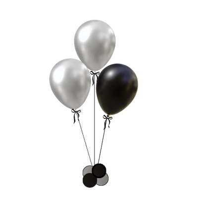 Custom Helium Bouquet 11"