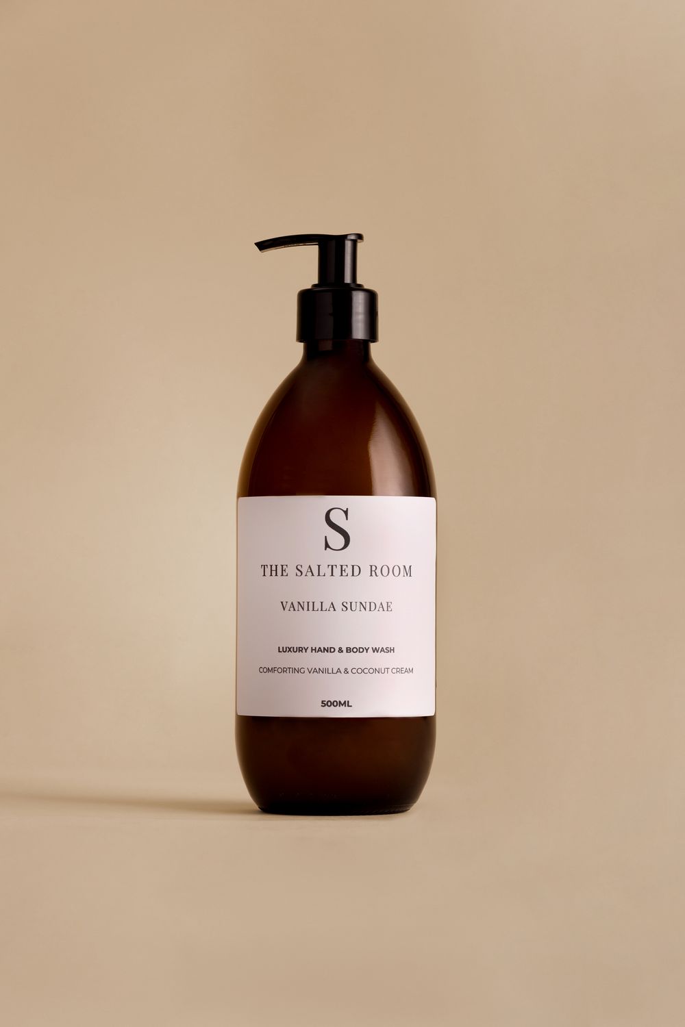 ​Luxury Hand &amp; Body Wash – Vanilla Sundae 500ml