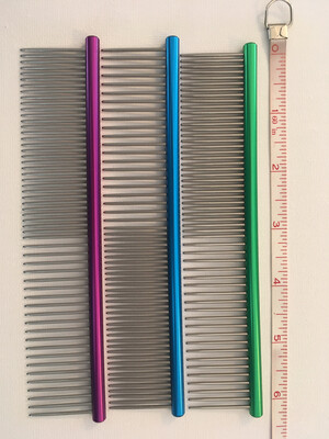 COMB - Roundback 6.25" long, 1" Teeth 50/50 COMB - Roundback 6.25" long, 1" Teeth 50/50