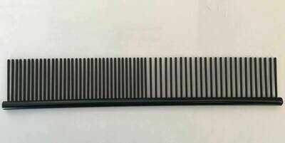 COMB - Black, Round Back Anti Static, 7.5" long, 1" teeth. COMB - Black, Round Back Anti Static, 7.5" long, 1" teeth.
