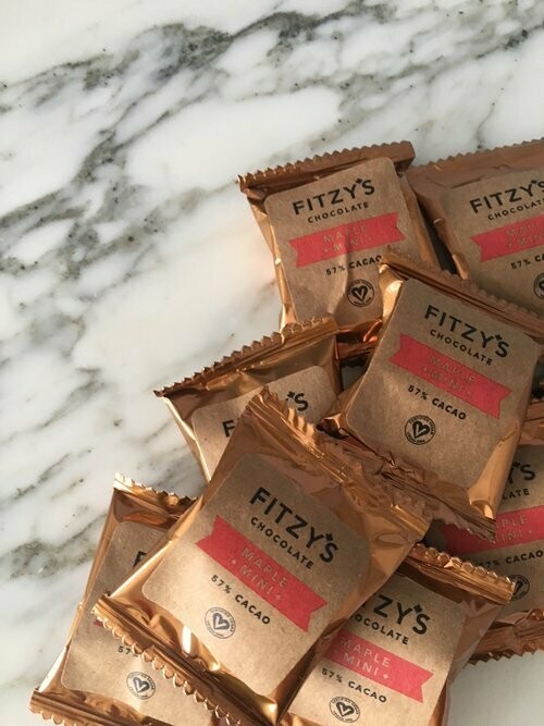 Fitzy's - Artisan Vegan Chocolate Maple Mini - 10g
