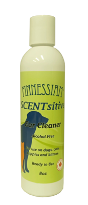 Finnessiam SCENTsitive - Alcohol free! Colloidal Silver & Witch Hazel Ear Cleaner 8oz - safe for cats & dogs. Finnessiam SCENTsitive - Alcohol free! Colloidal Silver & Witch Hazel Ear Cleaner 8oz - safe for cats & dogs.