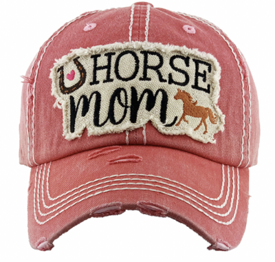 AWST - Horse Mom Ball cap - one size