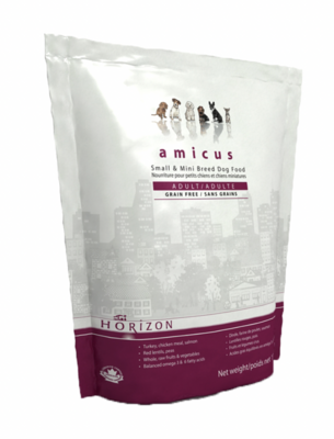 Horizon Amicus Dog Food for small breeds- 2.5 kg size.