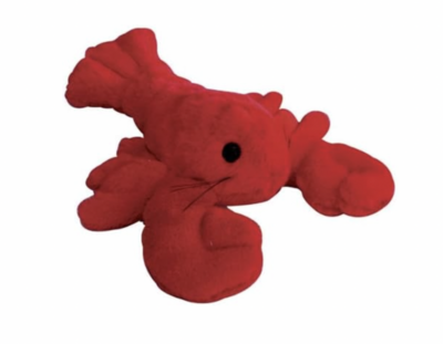 Plush Lobster Squeaky Dog Toy