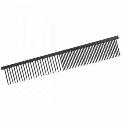 COMB - Black Anti Static 7.5" long, 1 1/2" teeth. COMB - Black Anti Static 7.5" long, 1 1/2" teeth.