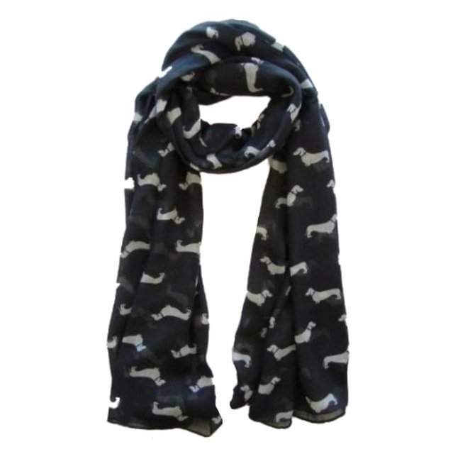 Weiner dog chiffon scarf! Weiner dog chiffon scarf!