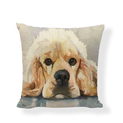 American Cocker Spaniel (fawn) Cushion Cover American Cocker Spaniel (fawn) Cushion Cover