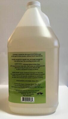 Finnessiam SCENTsitive - Colloidal Silver &amp; Aloe, SLS Free, Hypoallergenic Shampoo - Gallon (available Only In Canada &amp; USA)