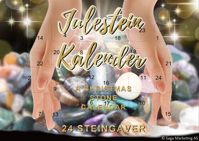Julekalender Med Stein/Christmas Stone Calendar