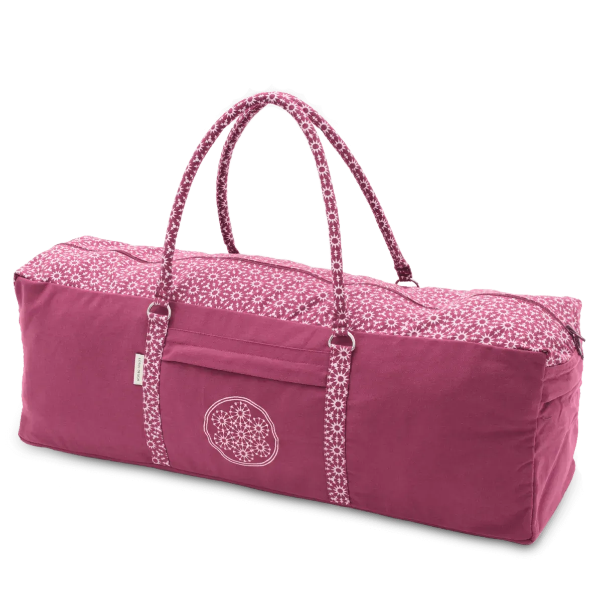 XL Yogabag i Bomull Kanvas  Rosalilla/Cotton Bag Berry