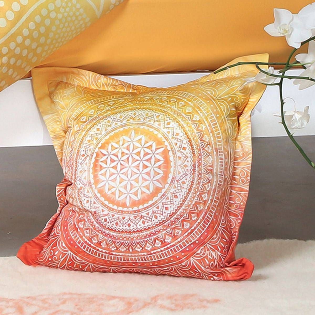 Putetrekk/Organic Pillow Case Sunrise 60x63cm