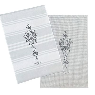 Kjøkkenhåndklær med Turmalin/Dish Towels Set