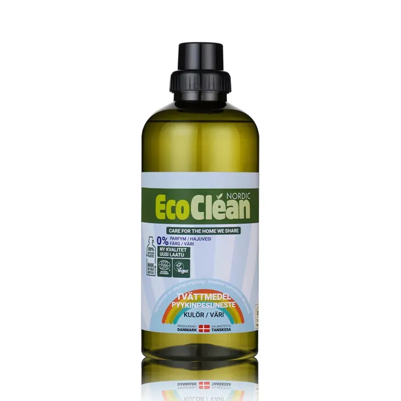 EcoClean Vaskemiddel Fargefritt og Duftfritt/Laundry Free 1000ml