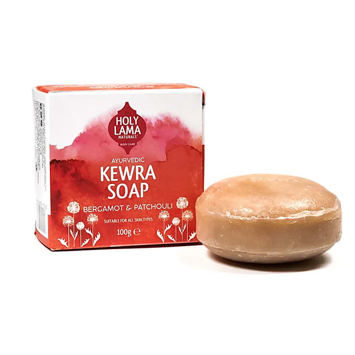 Kewra Ayurvedisk Såpe Bergamot &amp; Patchouli/Soap