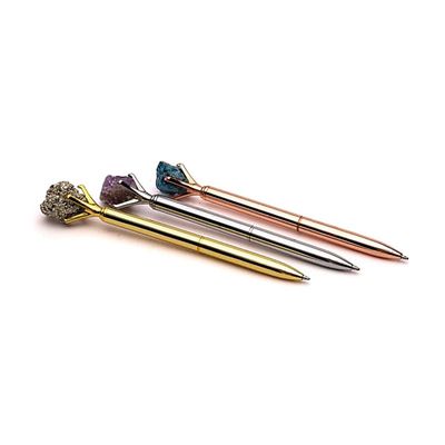 Edelstens Penn/Gem Stone Pen 6 Colors