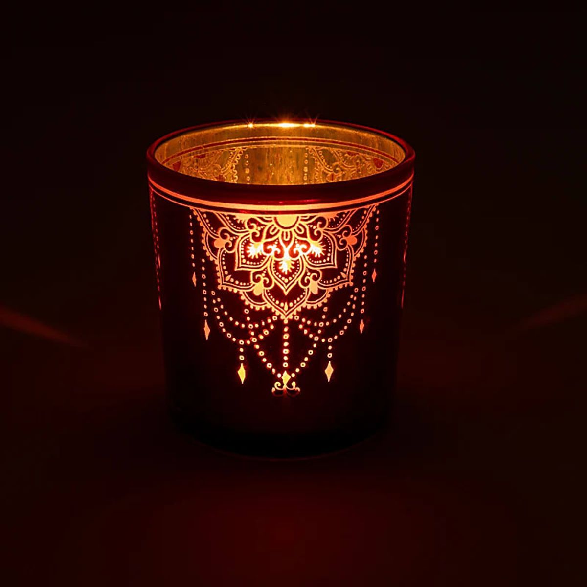 Telysholder Mandala/Tealight Holder