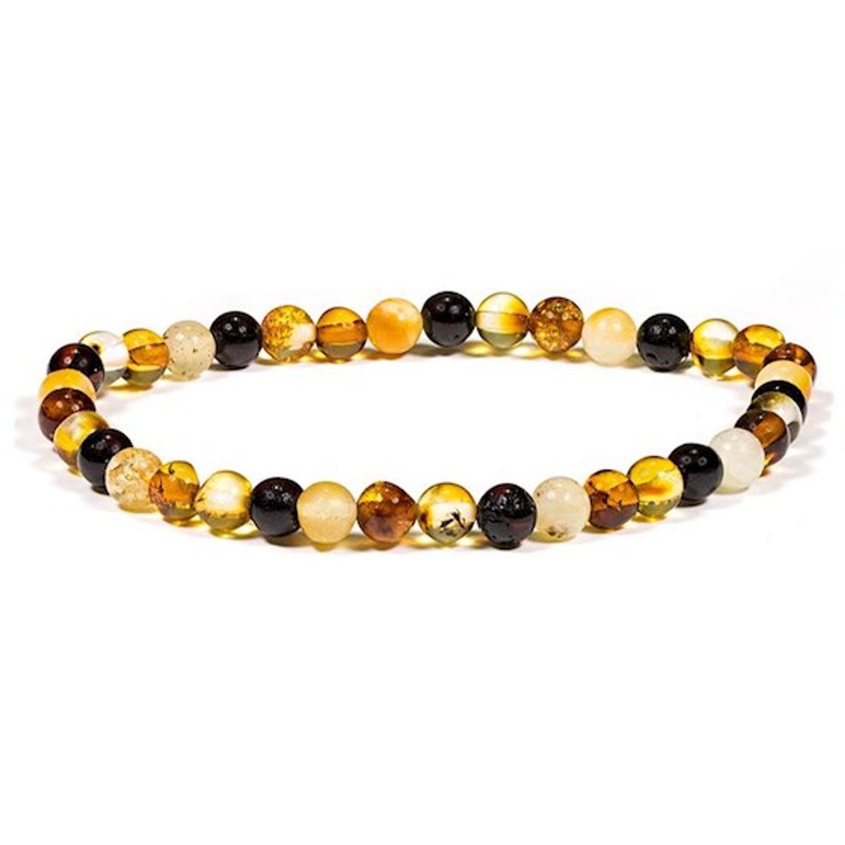 Armbånd Polert Rav/Bracelet Polished Amber