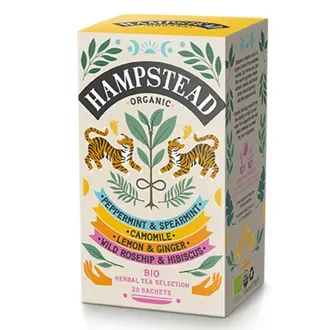 Hampstead Økologisk Urte Te/Organic Herbal Tea Collection 20bags