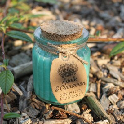 Duftlys Eple &amp; Kanel/Scented Candle Cinnamon &amp; Apple