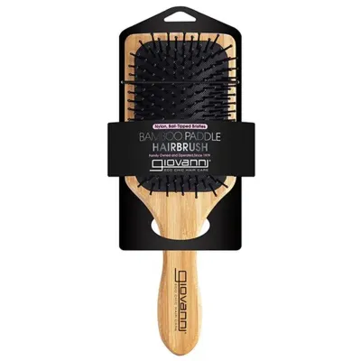Giovanni Bambus Hårbørste/ Bamboo  Paddle Hair Brush
