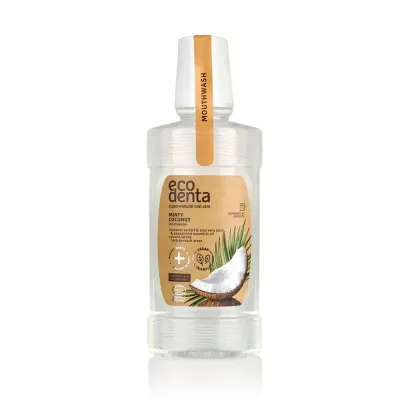Ecodenta Mouthwash Coconut &amp; Mint Fresh Breath 500ml