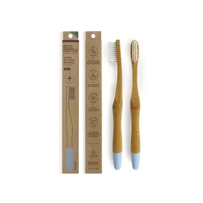 Ecodenta Bambus Tannbørste/ Bamboo Toothbrush Medium