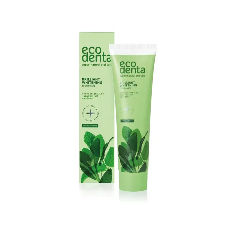 Ecodenta Whitening Toothpaste Mint &amp; Sage Fluoride 100ml