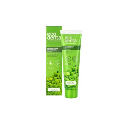 Ecodenta Whitening Toothpaste  Bergamot &amp; Citrus Fluoride 100ml