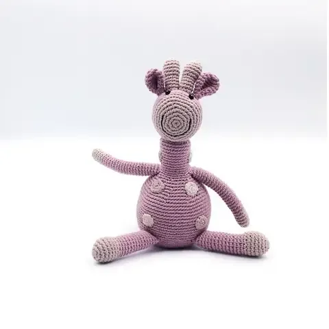Pebble Bamse Giraff Flere Farger/Giraffe Organic Different Colors