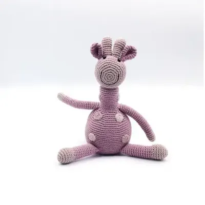 Pebble Bamse Giraff Flere Farger/Giraffe Organic Different Colors