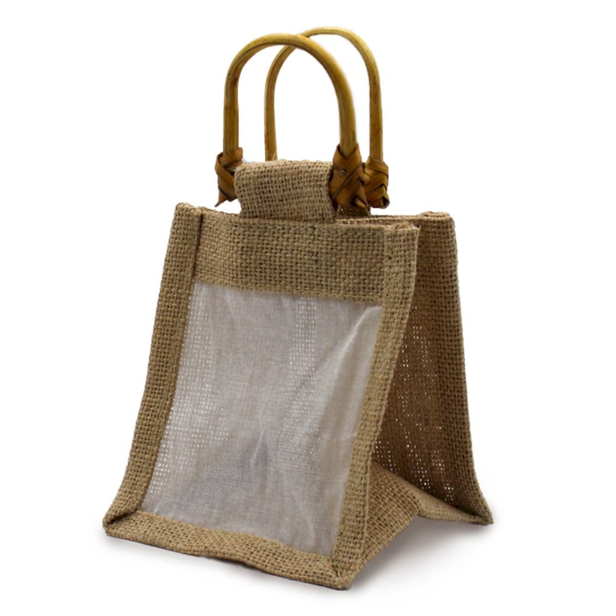 Liten Gavepose Av Miljøvennlig Jute/Small Giftbag Eco Friendly