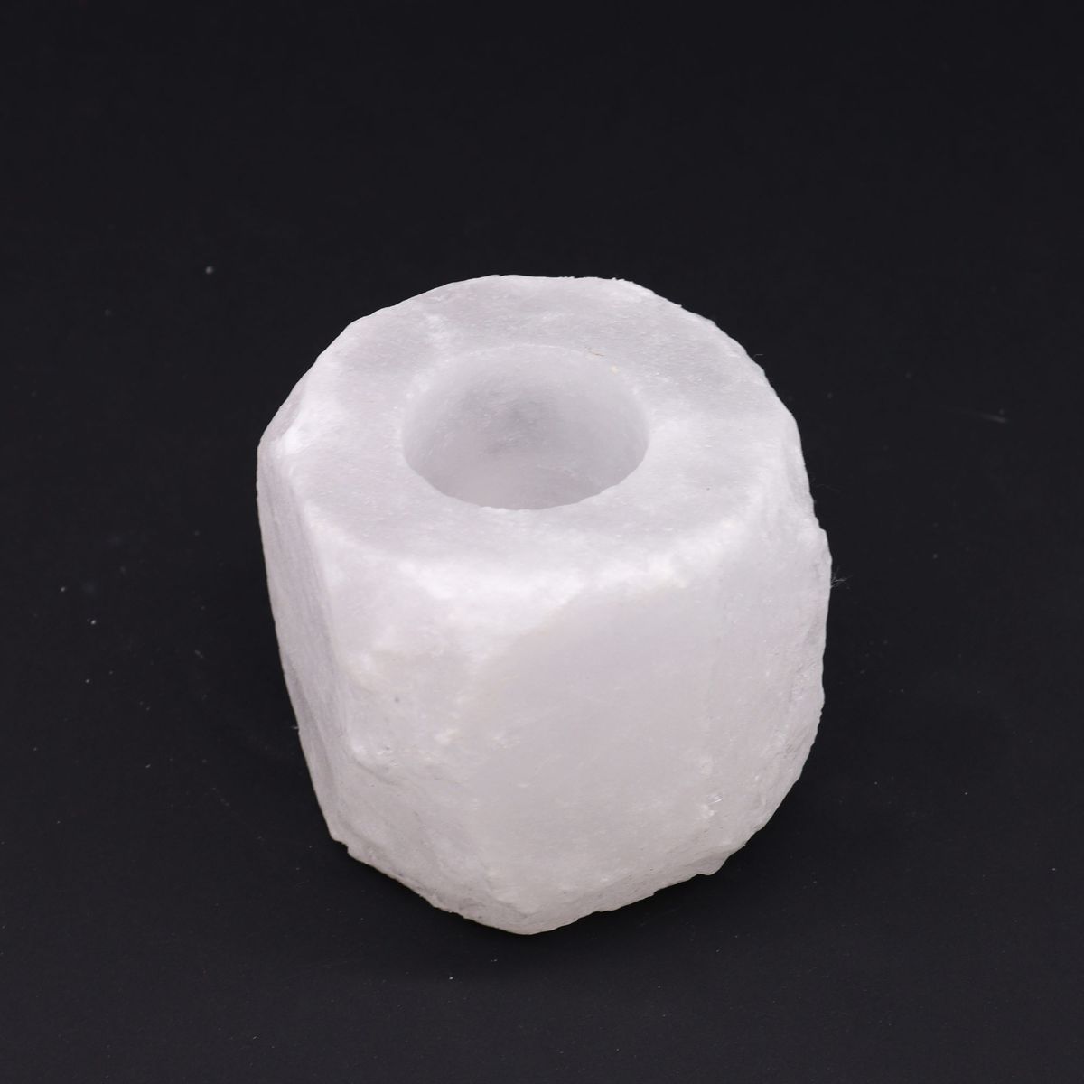 Himalaya Telysholder Hvit/Tealight Holder Himalayan Salt White