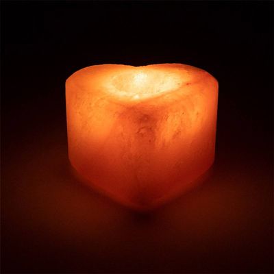 Himalaya Saltkrystall Telysholder/Tealight Holder Heart