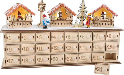 Small Foot Julekalender Julemarked/Calendar Christmas Marked