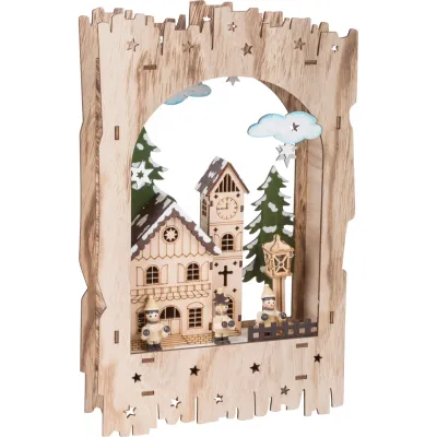 Small Foot Julelampe Bak Fjellet/Illuminatet Christmas Lamp