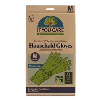 If You Care Latex Hansker/Household Gloves Latex 1pair