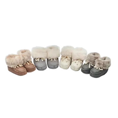 Ull Norge Saueskinntøfler Baby/Sheepskin Booties