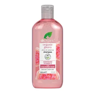 Dr Organic Sjampo/Shampoo Shine &amp; Radiance Guava 265ml