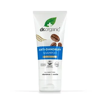 Dr Organic Sjampo/Anti Dandruff Shampoo Coffee 200ml